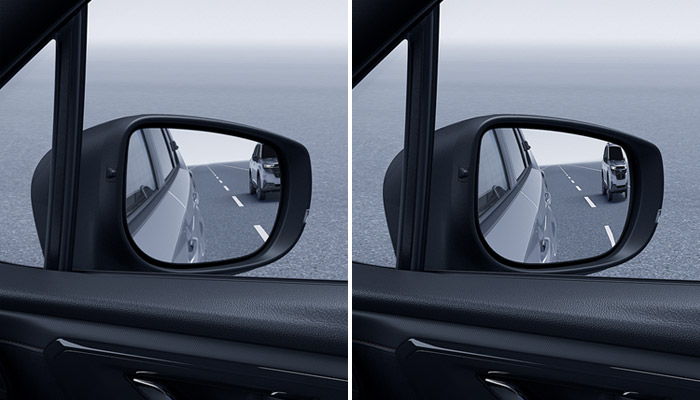 Aspherical Passenger Side Mirror