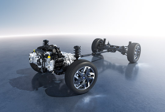 Lineartronic + Active Torque Split AWD